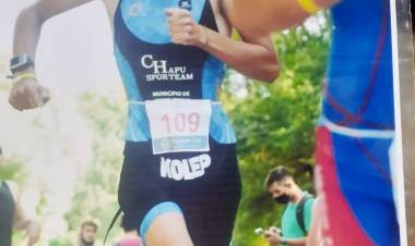 Un triatleta de la zona busca apoyo para asistir a competencias internacionales