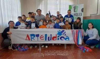 Artelúdica llegó al Paraje Pensamiento