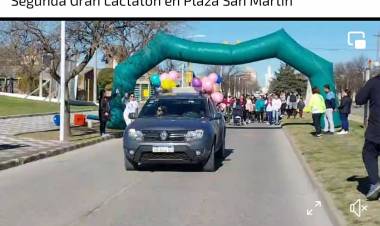 Se realizó la 2ª Gran Lactatón en adhesión a la Lactancia materna