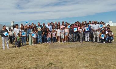 "15 años después se logró terminar estas casas"