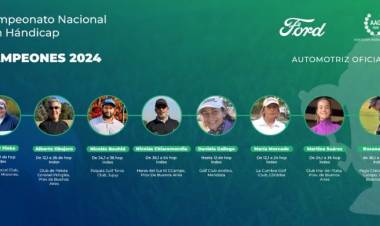 Alberto Obejero Campeón Nacional de Golf