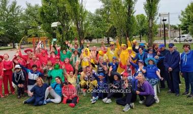 La Colonia de Adultos Mayores de la Dirección de Deportes también tiene su intertribus