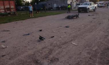 Policial: Accidente con heridos