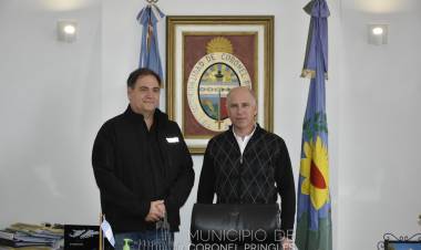 El Ministro de Seguridad de la Provincia visitó nuestra ciudad