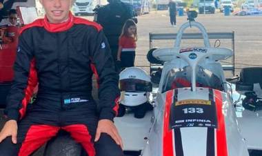 Pedro Mariezcurrena probó en Concordia junto al MR Racing