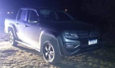 Pringles: hallaron otra camioneta robada en Mar del Plata