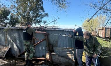 CPR: Recuperan una fertilizadora robada en el año 2021 en Dorrego 