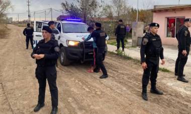 Llegó la UTOI a Coronel Pringles para controlar un barrio conflictivo