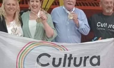 ¡Medalla de oro para Coronel Pringles!