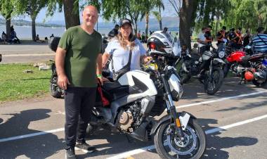 Pringlenses en evento de motos internacional