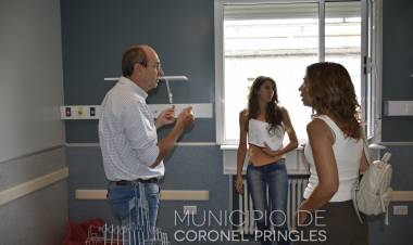 Avances de obra en habitaciones del Hospital