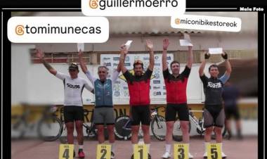 Ciclismo: Erro hizo podio en Bahía Blanca