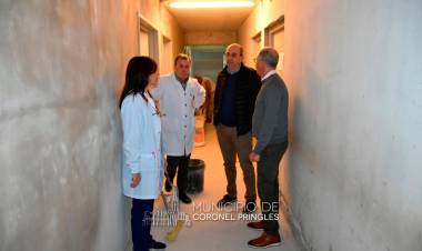 Continúan las obras en el Hospital Municipal Dr. Manuel B. Cabrera