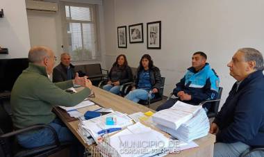 Reunión en Laprida por temáticas de minoridad y seguridad