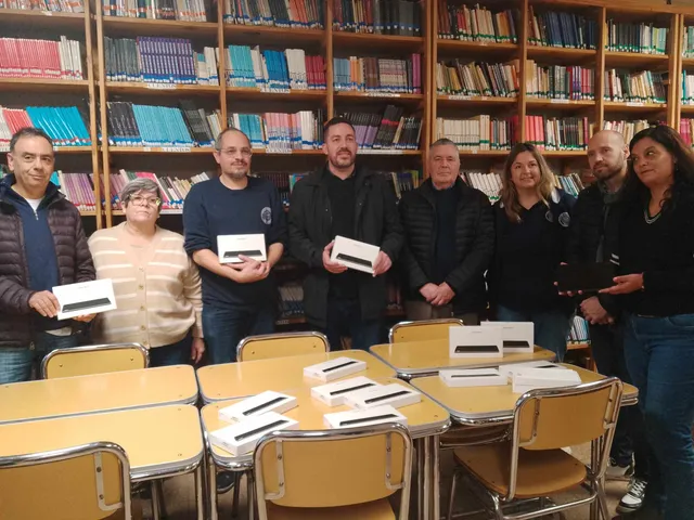 Entrega de tablets