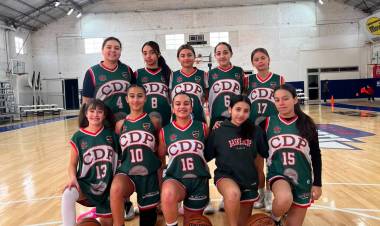 Un día histórico: Pringles tendrá su primer partido oficial de básquet femenino