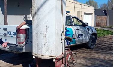 Policial: Dos aprehendidos por robo
