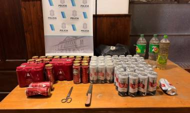 Policial: Un aprehendido por Hurto en un comercio