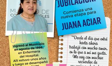 Bienvenida Jubilación: Juana Aciar
