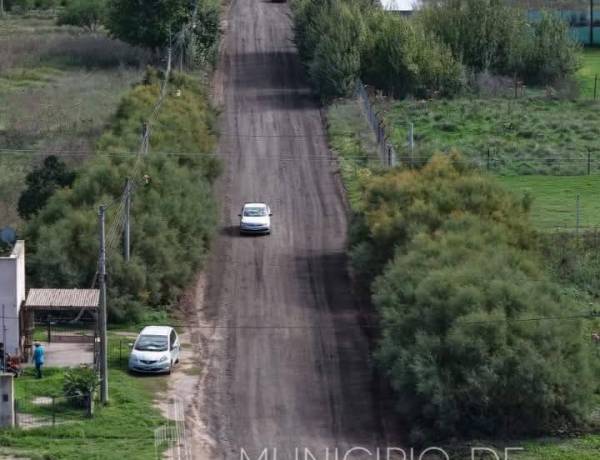 Mejoras en calle Pampa