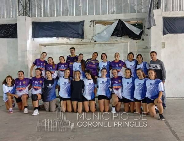 Jornada de handball en Pringles