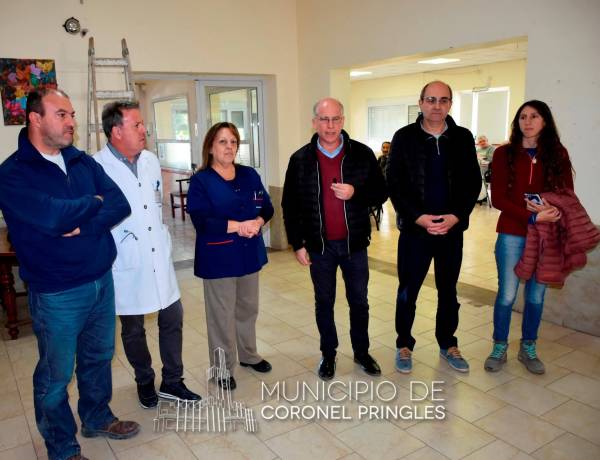 Comenzó una importante obra en el Hogar El Remanso