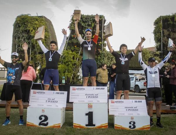 Marcos Uña hizo podio en el Rural Bike de Monte