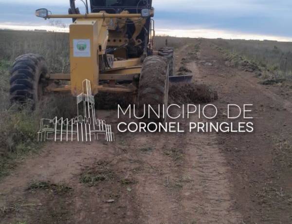 Trabajos en caminos rurales del distrito