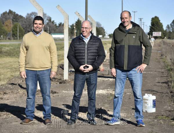 Avanzan las obras del Segundo Sector Industrial Planificado de Coronel Pringles