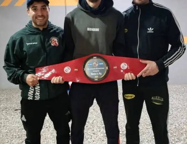 Gran Festival boxístico organizado por Bundini Boxing en el Club Alem de Coronel Pringles