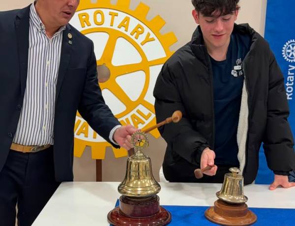 Juan Pedro de Vega nuevo presidente del Rotary local