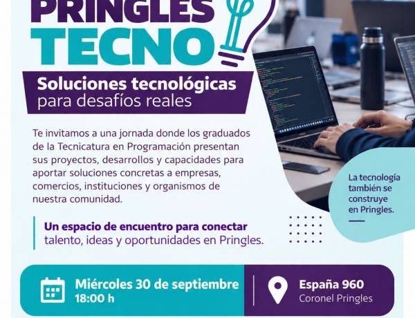 Pringles Tecno Soluciones tecnológicas para desafíos reales