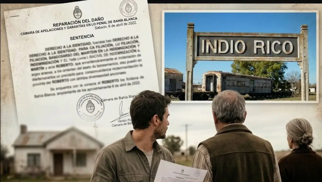 Indio Rico: Esperó 33 años para conocer su filiación y ahora su padre deberá pagarle 100 millones de pesos