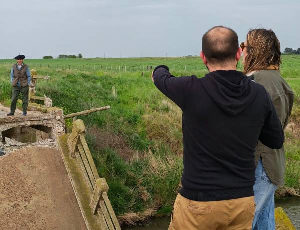 Neumann pidió construir uno nuevo puente del arroyo Venado