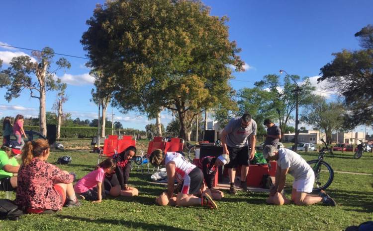 RCP en jornada deportiva solidaria