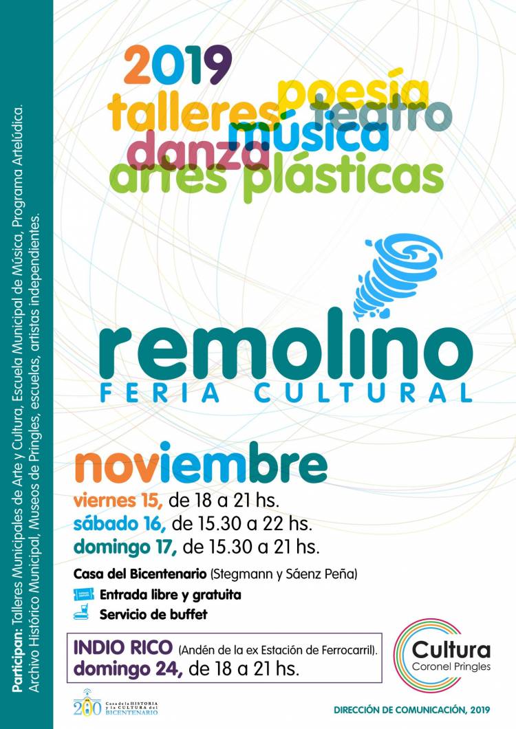 Se viene Remolino, la Feria Cultural