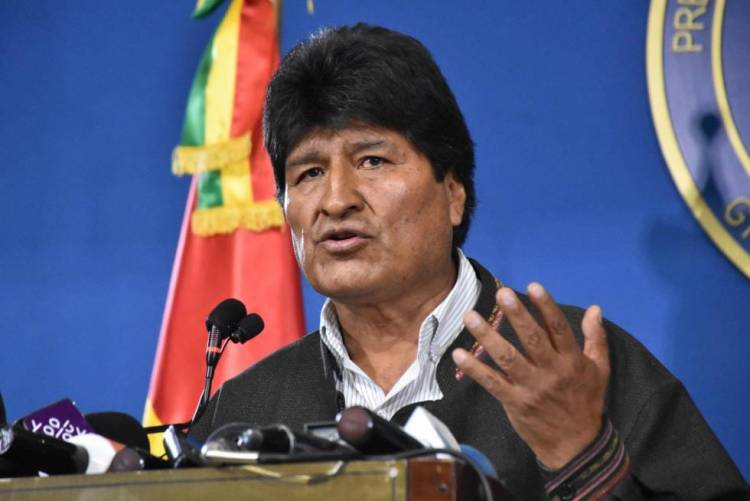 Repudio al Golpe de Estado en Bolivia
