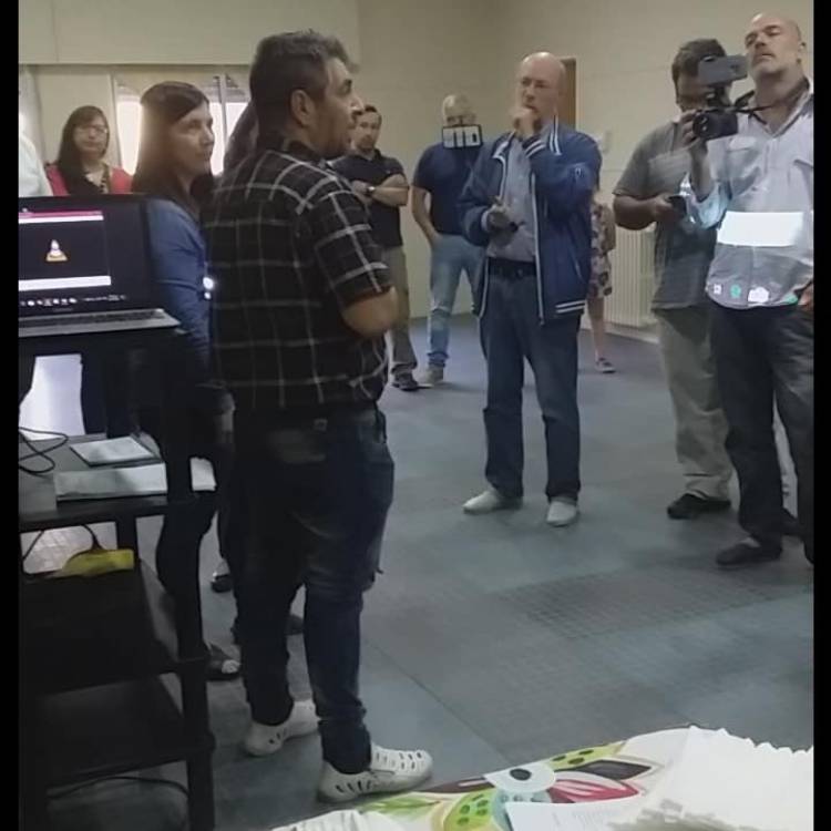 Se mostró la obra terminada en el Centro de Día