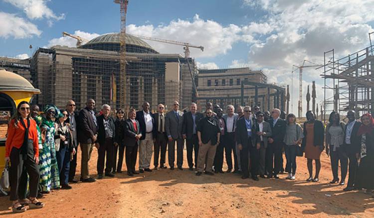 Ariel Guarco habló en una Conferencia Internacional en Egipto