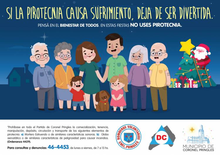 "El camino más rápido para eliminar la pirotecnia es la concientización"