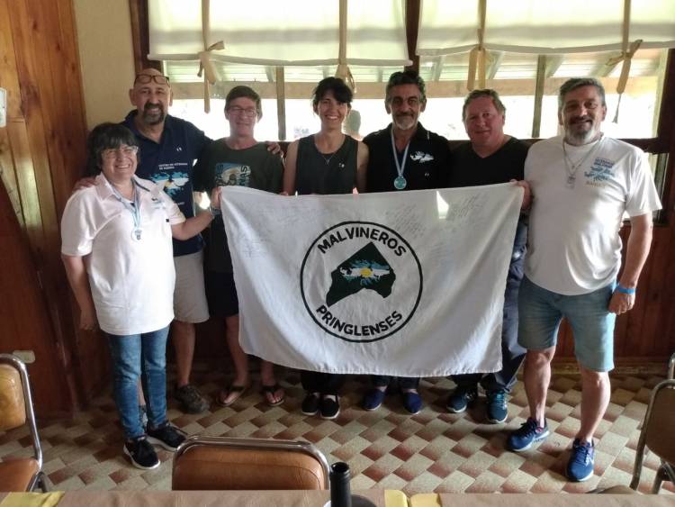 Malvineros Pringlenses participó del "V Campamento Malvinero" en Monte Hermoso