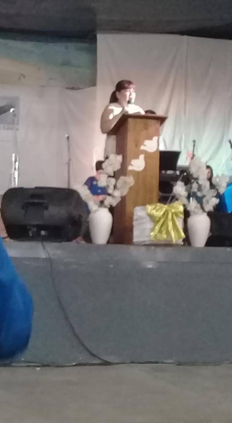 La Evangelista Internacional Dina Santamaría visitó por tercera vez Coronel Pringles