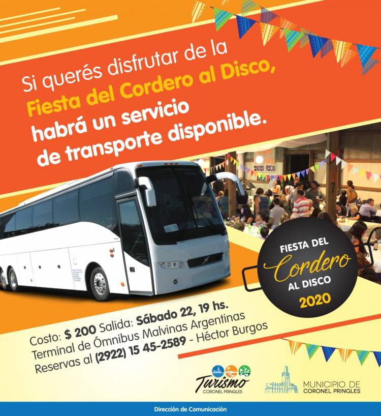 Micro para la Fiesta del Cordero al Disco