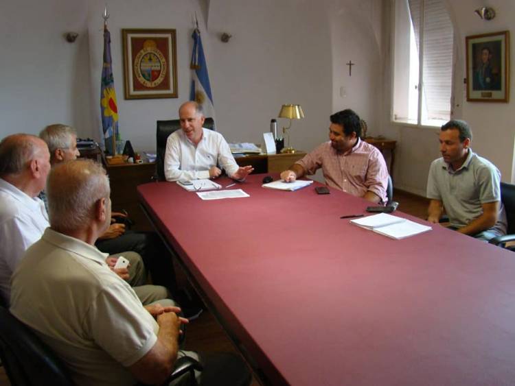 Matzkin y Rossi se reunieron con integrantes de la Cooperativa Eléctrica de Indio Rico