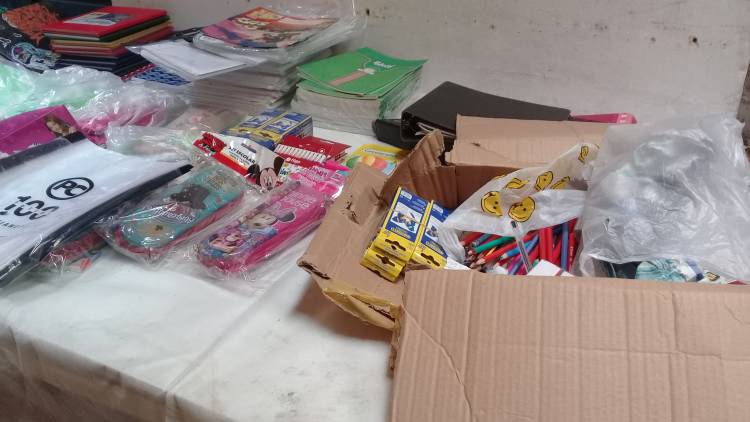 "La semana que viene vamos a entregar las donaciones"