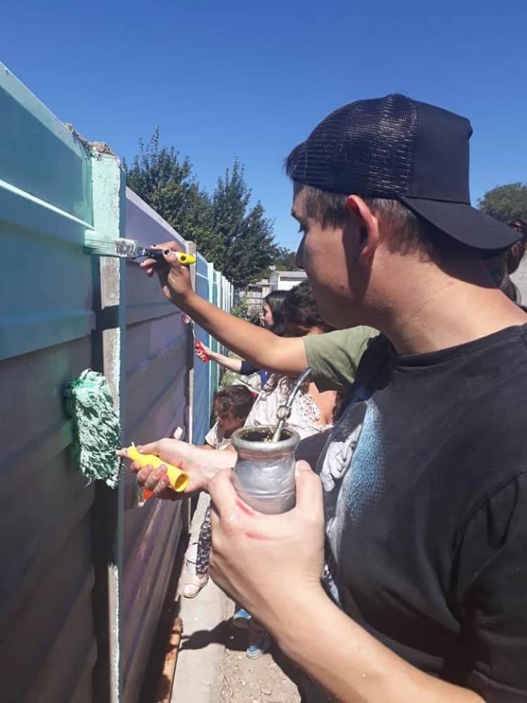 La Cámpora Pringles llevó a cabo una jornada solidaria
