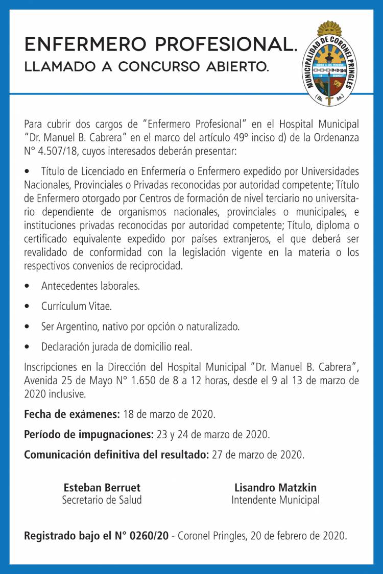 Enfermero Profesional