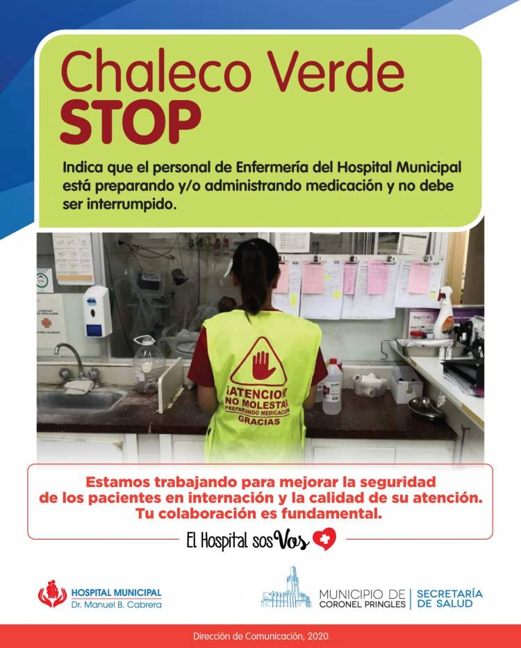 ¿Por qué nuestros enfermeros usan un chaleco verde?