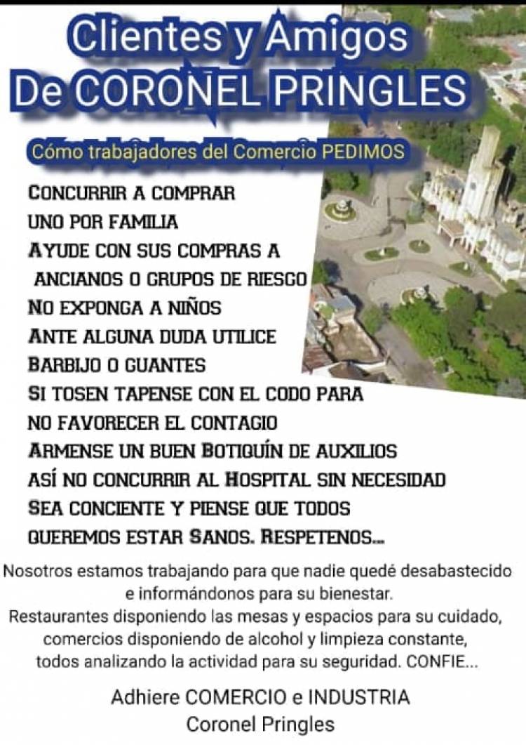 El Comercio pide que concurra a comprar uno por familia