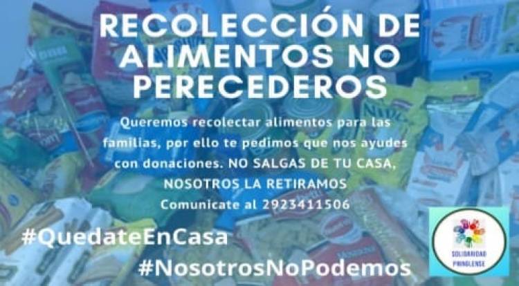 Campaña de Alimentos no perecederos
